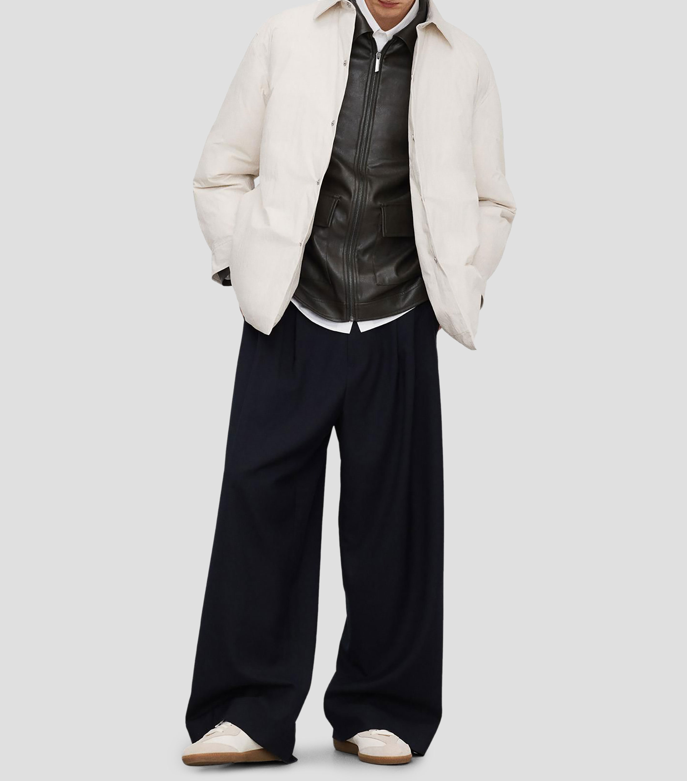 Chamarra puffer Hombre